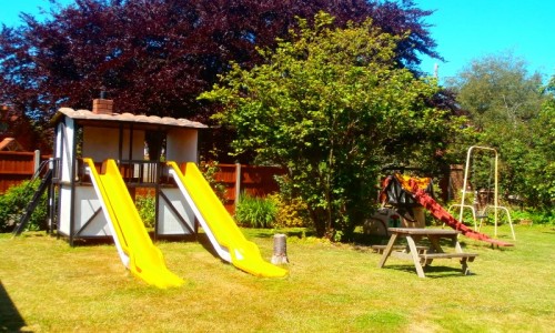 The children's play area