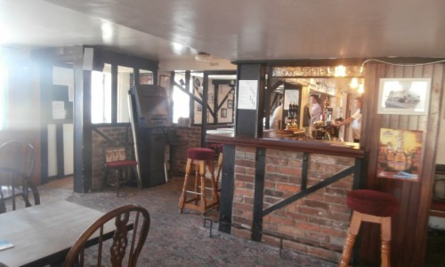 Inside the Rose and Crown